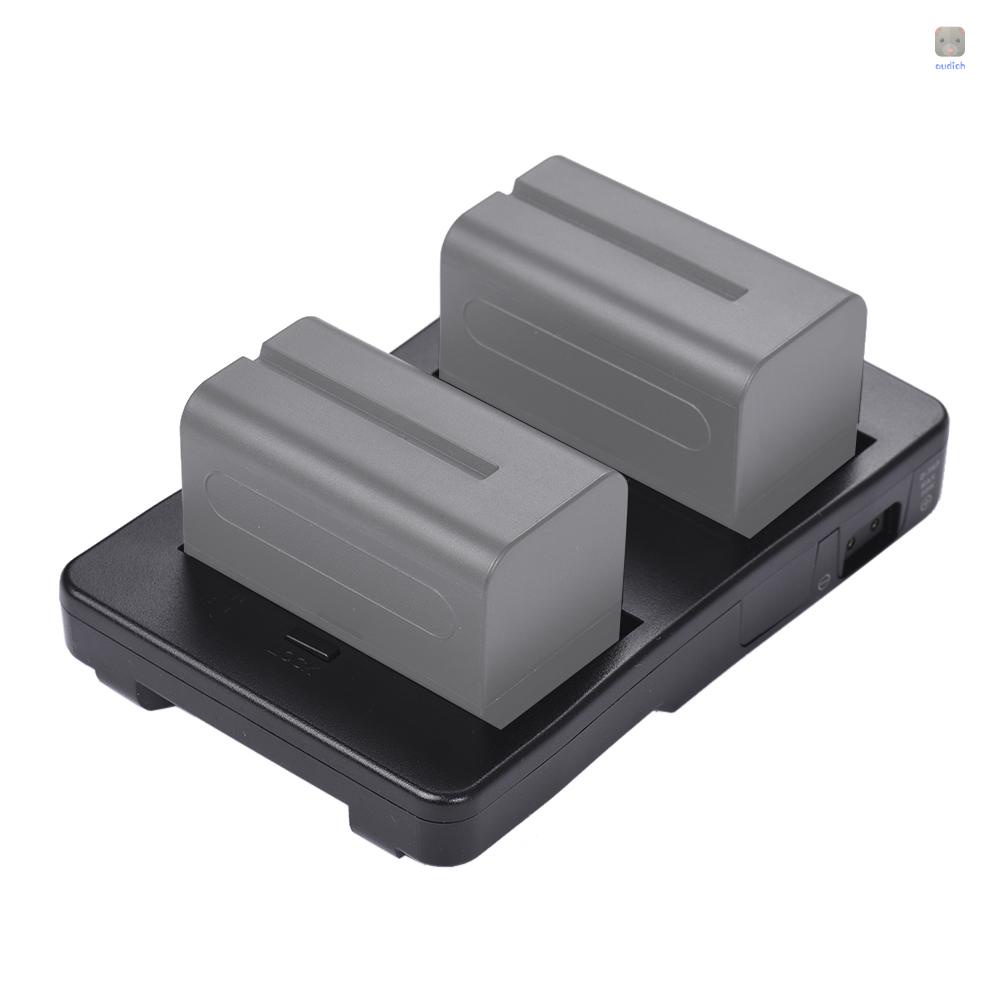 Tấm Chuyển Đổi Pin F2-BP NP-F F970 F750 F550 Thay Thế Cho Máy Ảnh 5D2 5D3 DSLR