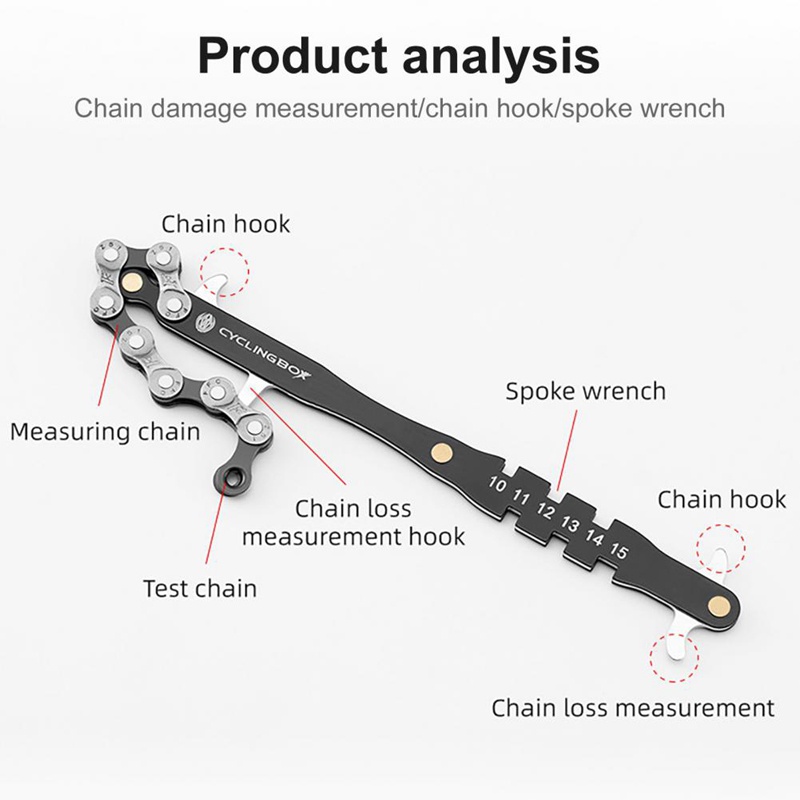 Dụng Cụ Tháo Xích Xe Đạp Chống Trầy Xước Có Thể Gập Lại Tiện Dụng
