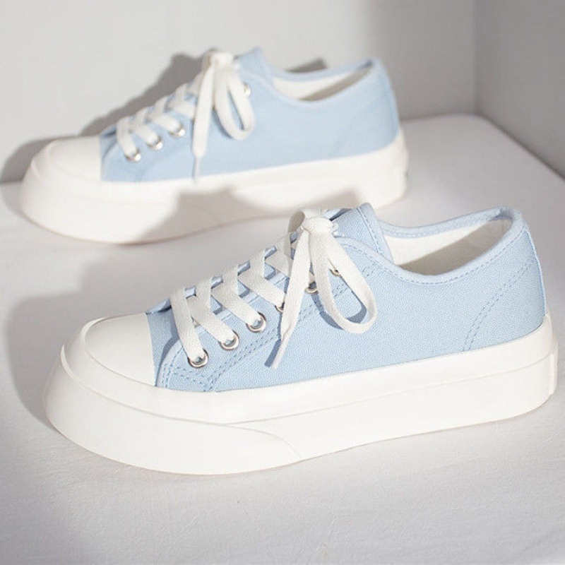 Giày Thể Thao Vải Bạt Thời Trang Hàn Cho Nữ