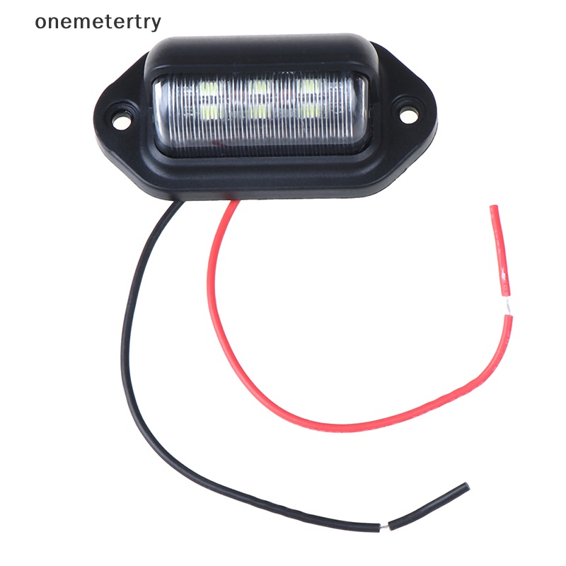 1 Đèn LED 6 Bóng 12V Chống Nước Gắn Biển Số Xe Hơi, Xe Tải, Tàu Thuyền