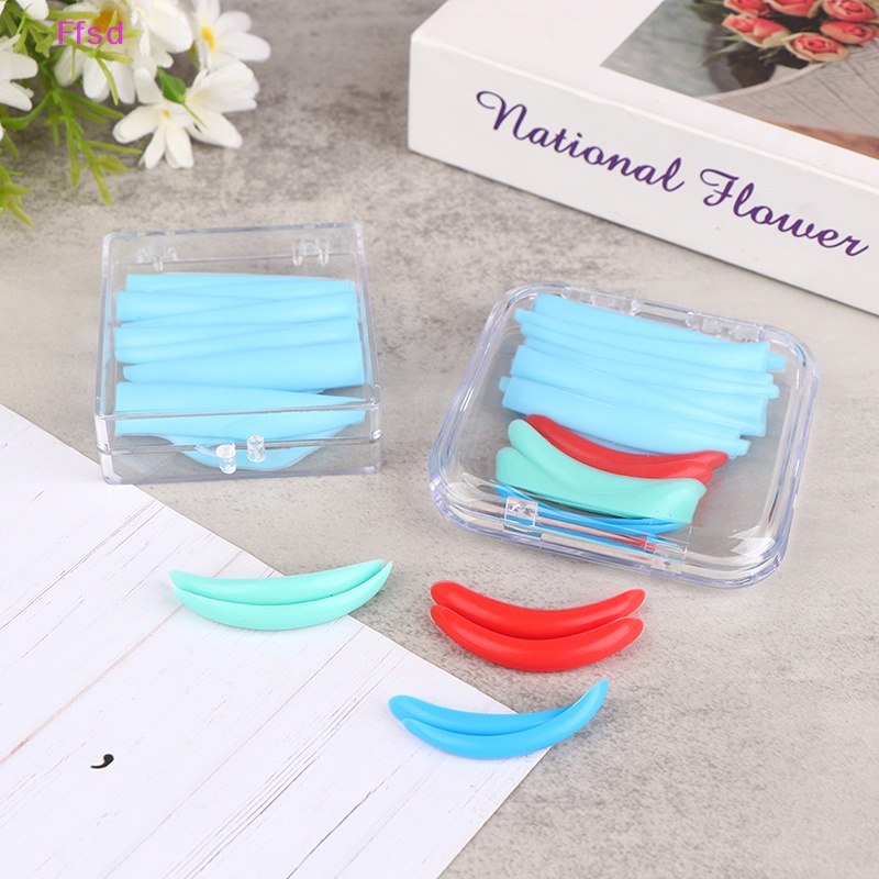 Bộ 3 / 4 / 7 Cặp Đệm Silicone Uốn Cong Lông Mi Có Thể Tái Sử Dụng