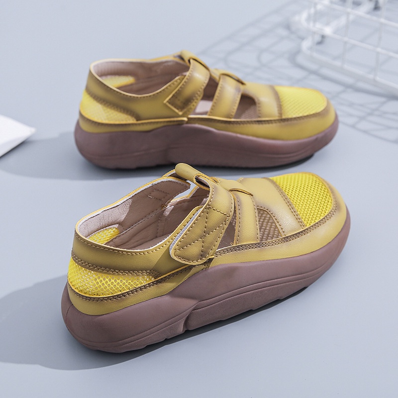 🔥hàng giao ngay🔥giày sneaker nữThoáng Khí Thời Trang giày Giày Thể Thao Đế Mềm Gót Vừa Phối Lưới Thoáng Khí Thoải Mái Thời Trang Mùa Hè 2023 Cho Nữ