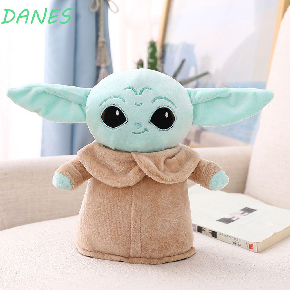 Búp Bê Nhồi Bông Hình Em Bé Dannie Yoda Mềm Mại