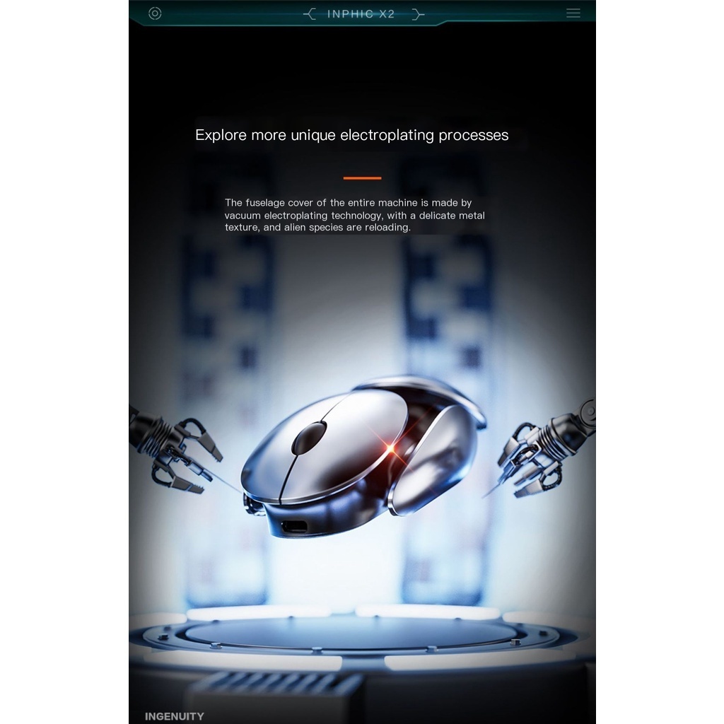 Chuột Quang Không Dây X2 2.4G Với ĐầU CắM USB Chuyên DụNg Cho Laptop