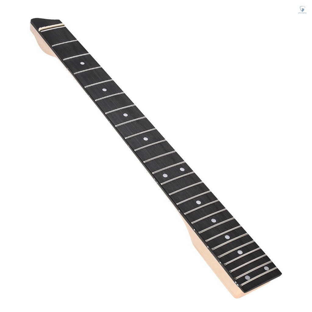 Cần Đàn Guitar Điện 25 Phím 25 Phím Bằng Gỗ Hồng Nhám Chưa Hoàn Thiện Dùng Khi Đi Du Lịch