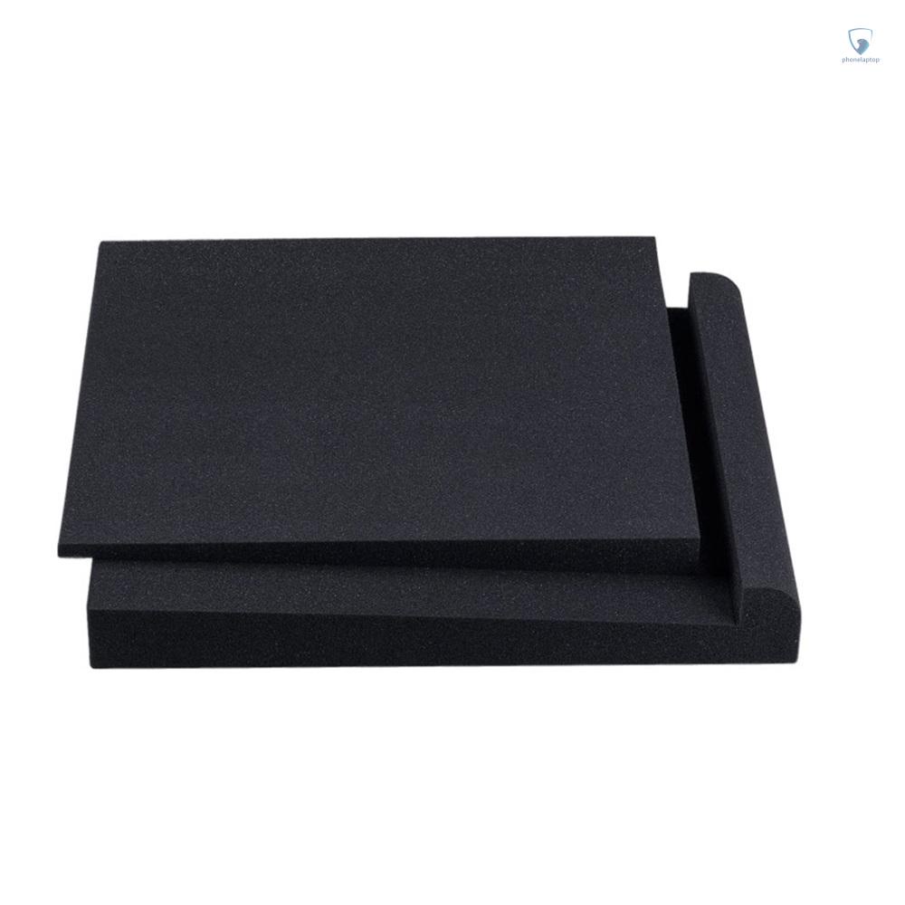 Bộ 2 Miếng Đệm Xốp Cách Âm Cho Loa Phòng Thu Khu Vực Có Thể Thay Đổi Kích Thước 11 * 7.4 Inch