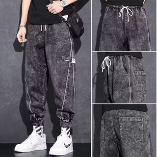  Quần Jeans Nam Dáng Rộng Phong Cách Hip Hop Thời Trang Mùa Hè 2023 Size S-5xl 