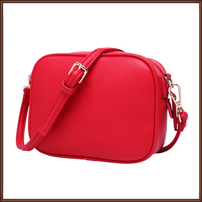 Túi Da PU Đeo Chéo Hình Vuông Nhỏ Đơn Giản Thời Trang Cho Nữ