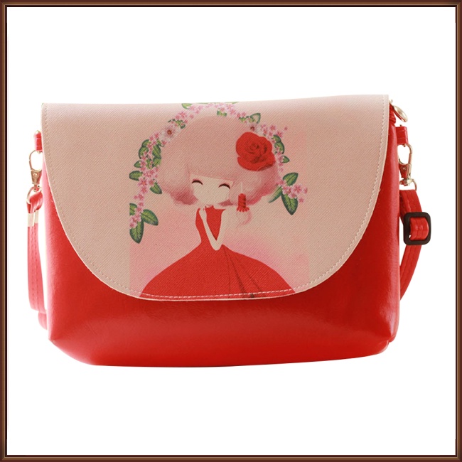 Túi Đeo Vai Mini In Họa Tiết Hoạt Hình Dễ Thương Cho Bé Gái