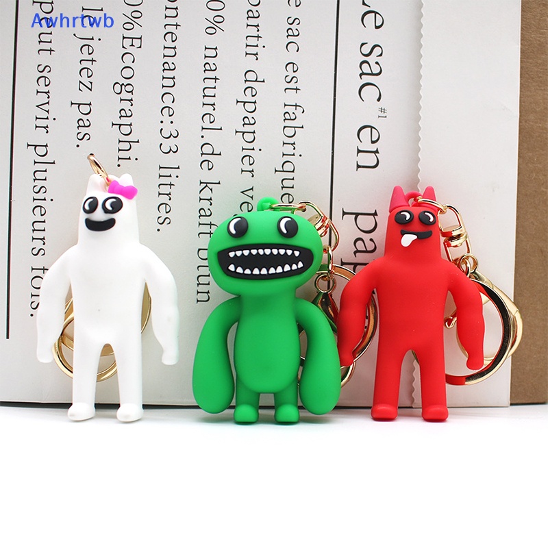 Awhrtwb Mới Móc Chìa Khóa PVC Garten of Bankban Đồ Chơi Nhồi Bông Cho Trẻ Mẫu Giáo Lớp Học Mẫu Giáo