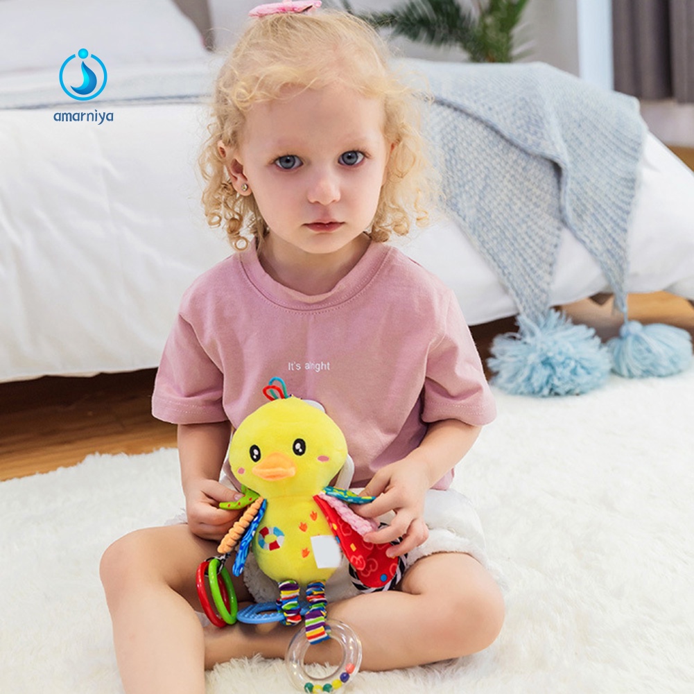 Búp Bê Treo Nôi Hình Chim / Bướm / Thỏ Mềm Mại Cho Bé