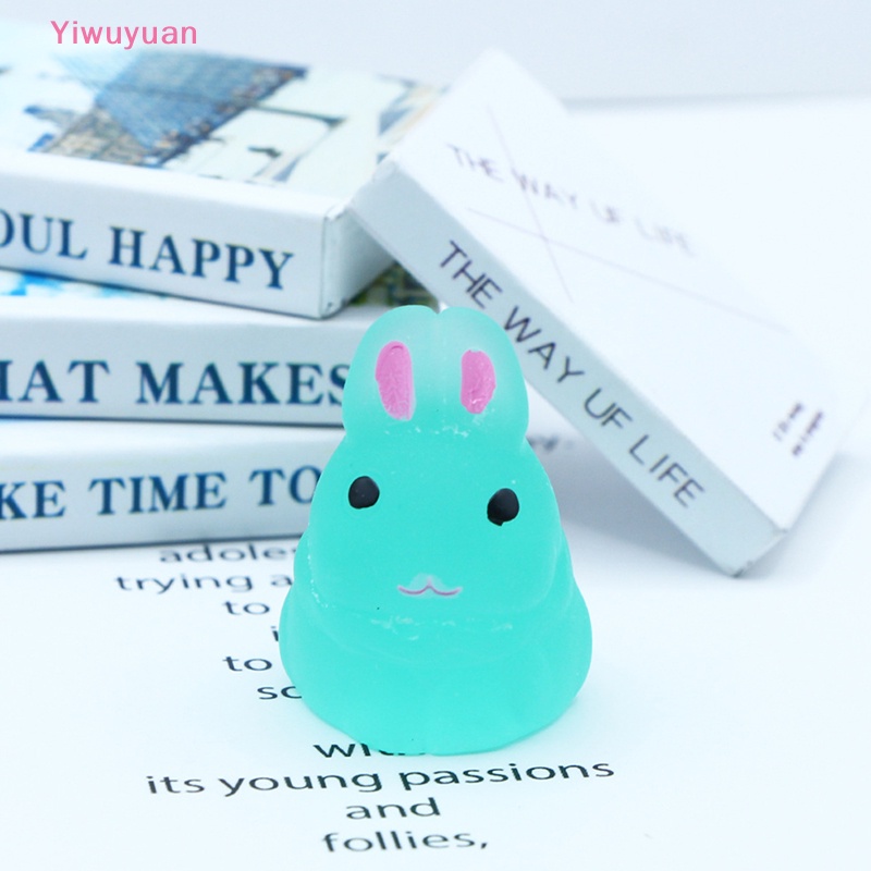 1 Thỏ Dạ Quang Trang Trí Phong Cảnh Mới