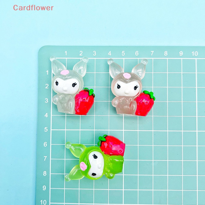 Bộ 2 Tượng Kuromi Mini Phát Quang Trang Trí Xe Hơi Mới