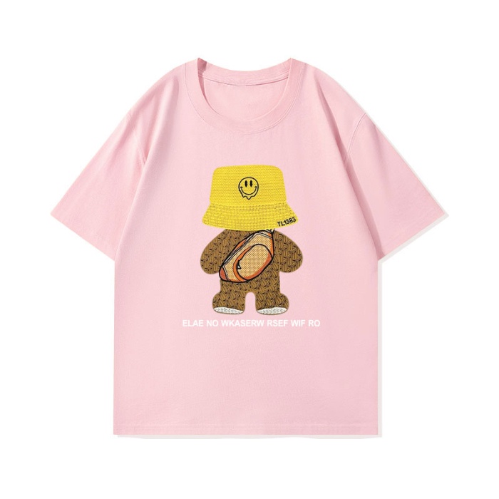 Áo Thun Unisex 100% Cotton Nguyên Chất Ngắn Tay Phong Cách Hàn Quốc Mới NRVP 2023