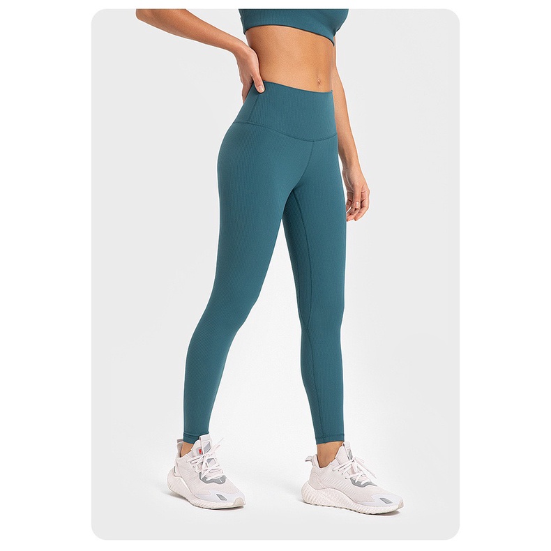 Quần Lulu Align Ribbed High-Rise Pant 25'' Quần legging thể thao yoga, gym, pilates