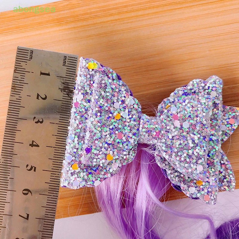 Kẹp Tóc abongsea Đính Đá Nhiều Màu Sắc Dễ Thương Cho Bé Gái