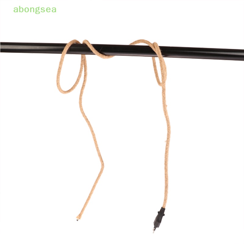 Dây Cáp Nối Nguồn Điện Hai Đầu Tròn Phích Cắm EU Cổ Điển Bongsea Trang Trí Cho Lighg