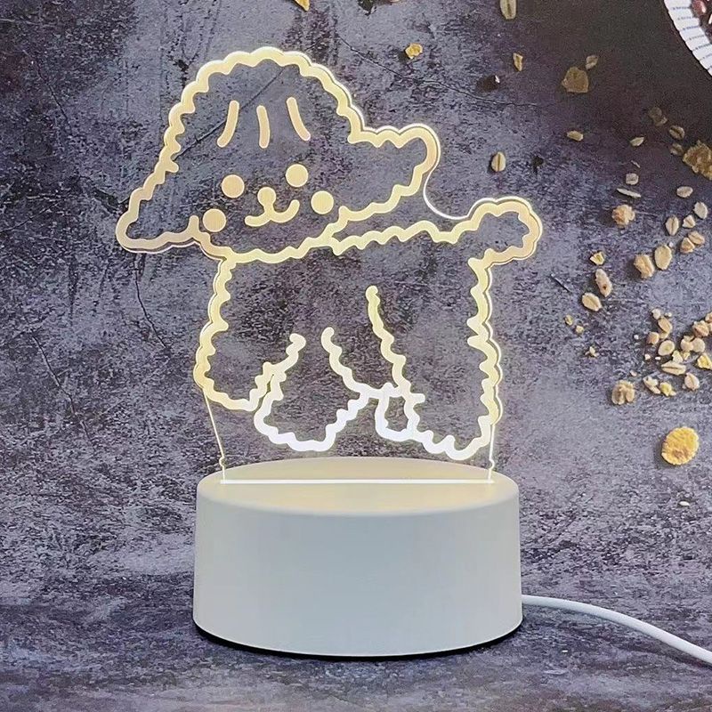 Đèn Ngủ Để Bàn Hình Gấu Dâu Tây Hoạt Hình Đáng Yêu Sáng Tạo Dành Cho Trẻ Mẫu Giáo