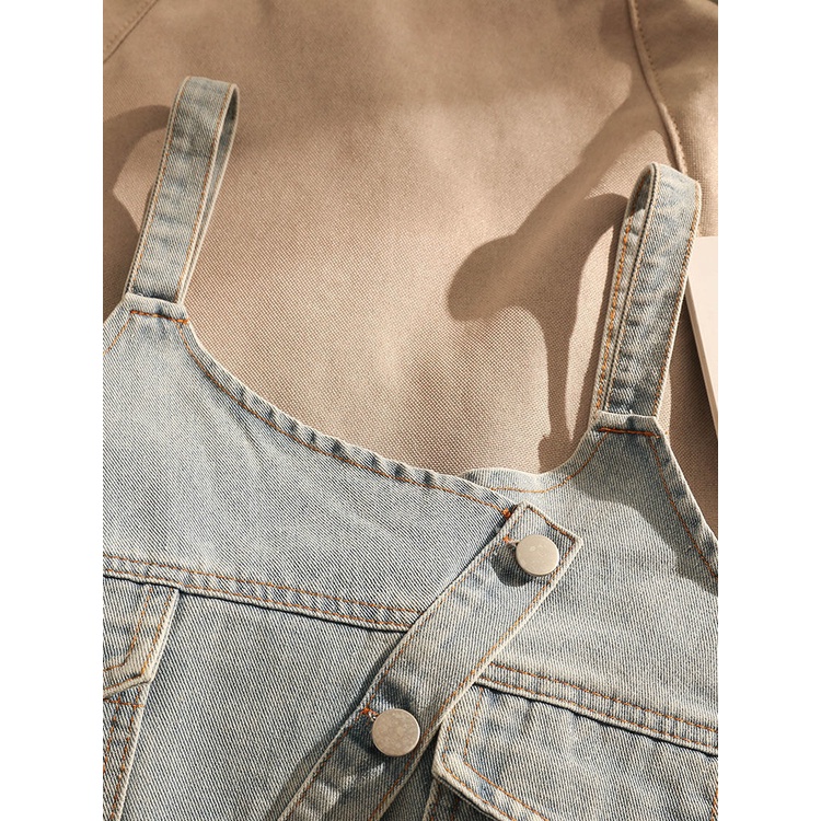 Áo Denim Không Tay Phong Cách Thời Trang Mới 2023 Cho Nữ