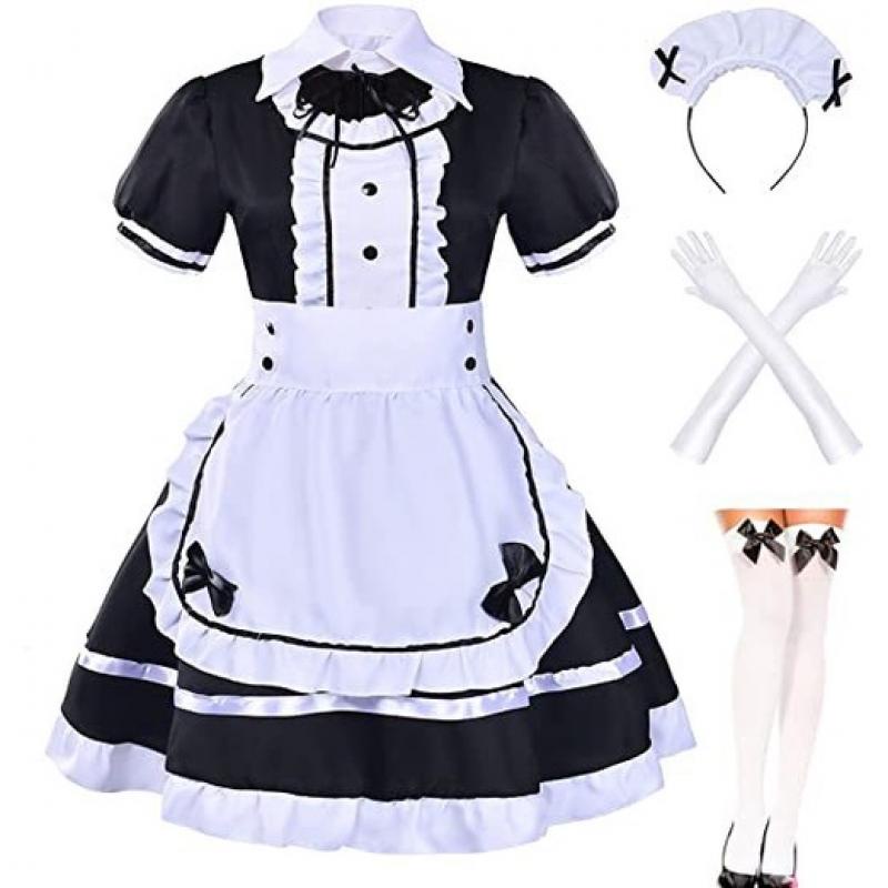 Bộ Đồ Hóa Trang Cô Hầu Gái Nhật Bản Lolita Dễ Thương