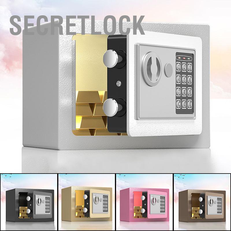 Két Sắt Mini Khóa Điện Tử thép hợp kim chống cháy trộm cho văn phòng tại nhà Khách sạn