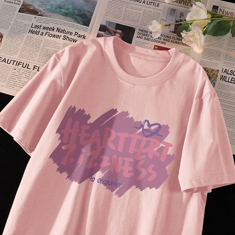 Áo Thun Unisex 100% Cotton Nguyên Chất Ngắn Tay Phong Cách Hàn Quốc Mới NRVP 2023