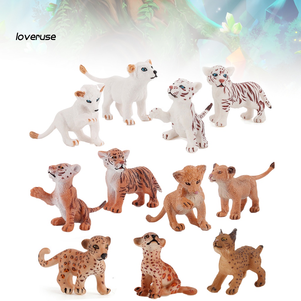 Mô Hình Động Vật Bằng PVC Mềm Nhỏ Gọn