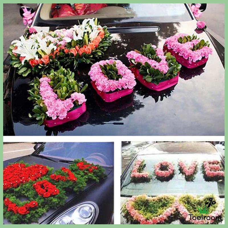 Mút Xốp Hình Bông Hoa Dùng Trang Trí Tiệc Cưới DIY