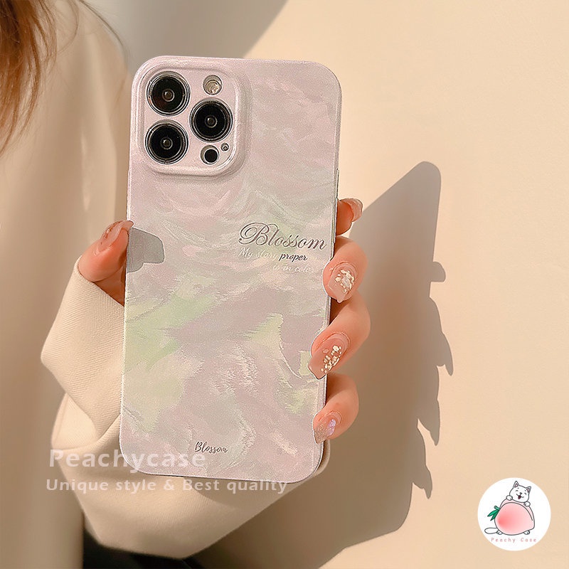 Ốp Điện Thoại PC Cứng Chống Sốc In Hình Hoa Cho iPhone 14 13 12 Pro Max 14Plus Xr X Xs Xsmax 7 8 Plus