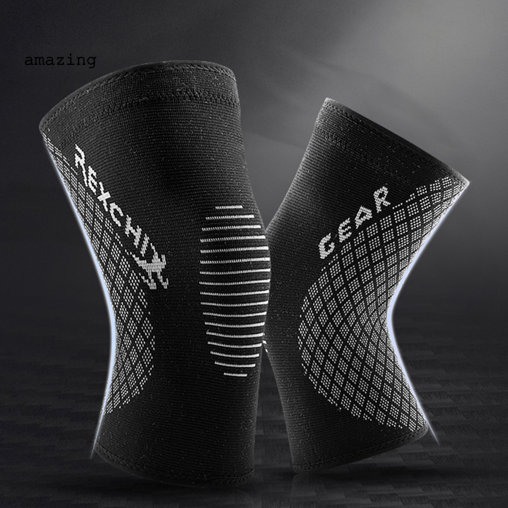 1 Cặp Găng Tay Nén Bảo Vệ Đầu Gối 2 Màu Tùy Chọn Dùng Trong Thể Thao