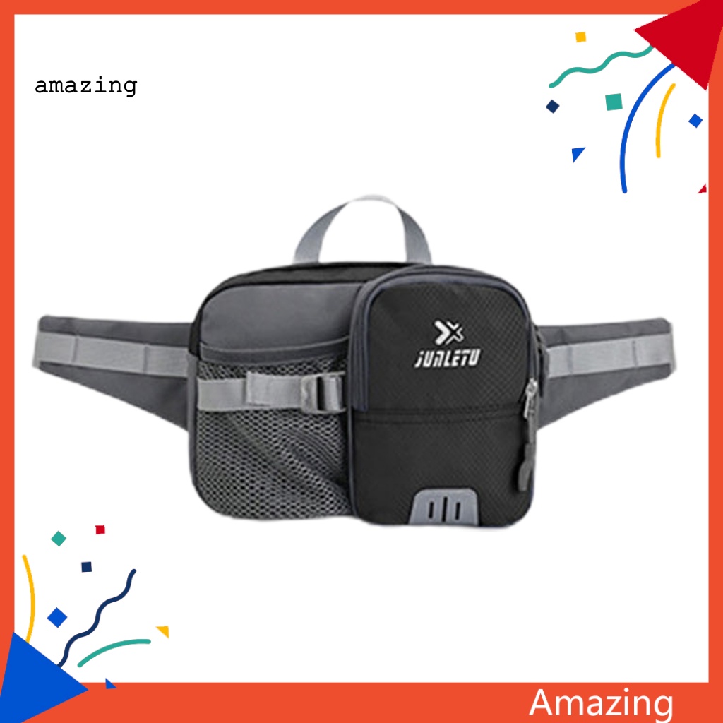 Túi Đeo Hông Chống Sốc Phản Quang Họa Tiết Kẻ Sọc Dùng Khi Chạy Bộ / Leo Núi Unisex