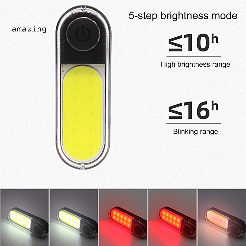 Đèn Cảnh Báo 2 Loại Sử Dụng Pin 80mAh Tiện Dụng Cho Xe Đạp Leo Núi