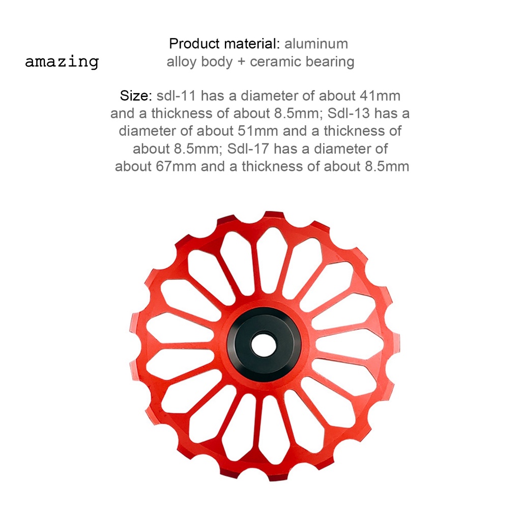 Ròng Rọc Xe Đạp Chống Biến Dạng Trọng Lượng Nhẹ