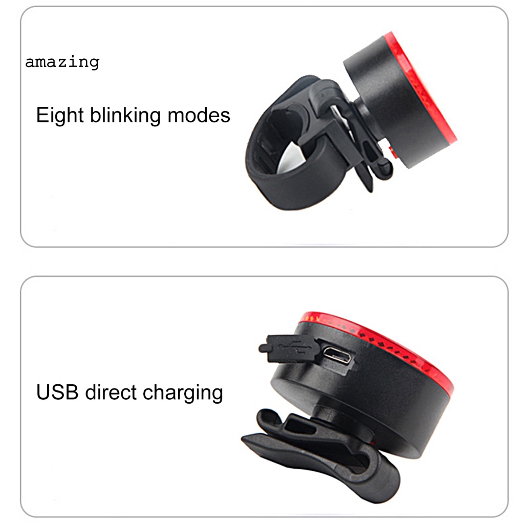 Đèn Gắn Đuôi Xe Đạp Độ Sáng Cao Hình Cối Xay Gió