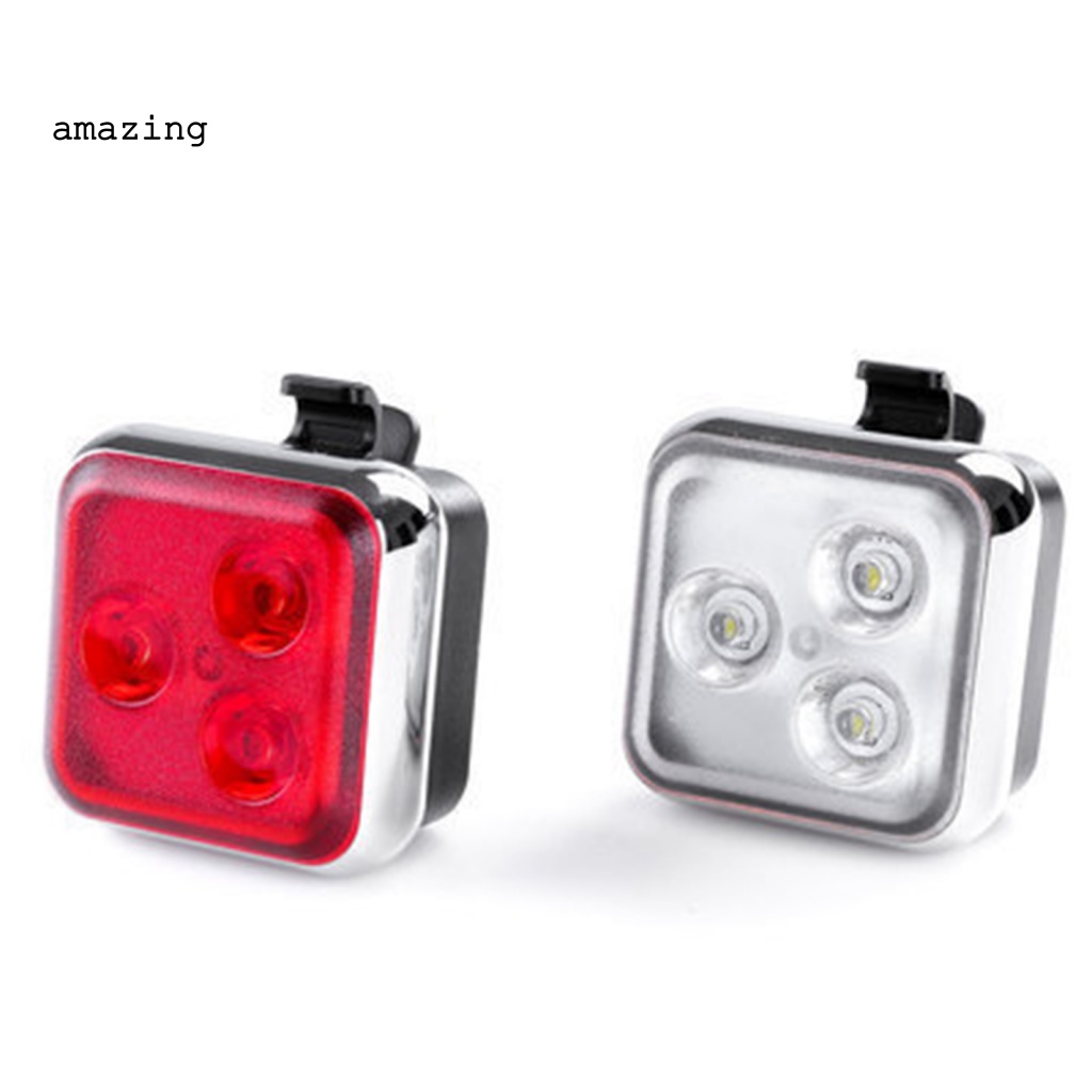 Đèn Cảnh Báo An Toàn Siêu Sáng Có Thể Sạc Lại Cho Xe Đạp MTB