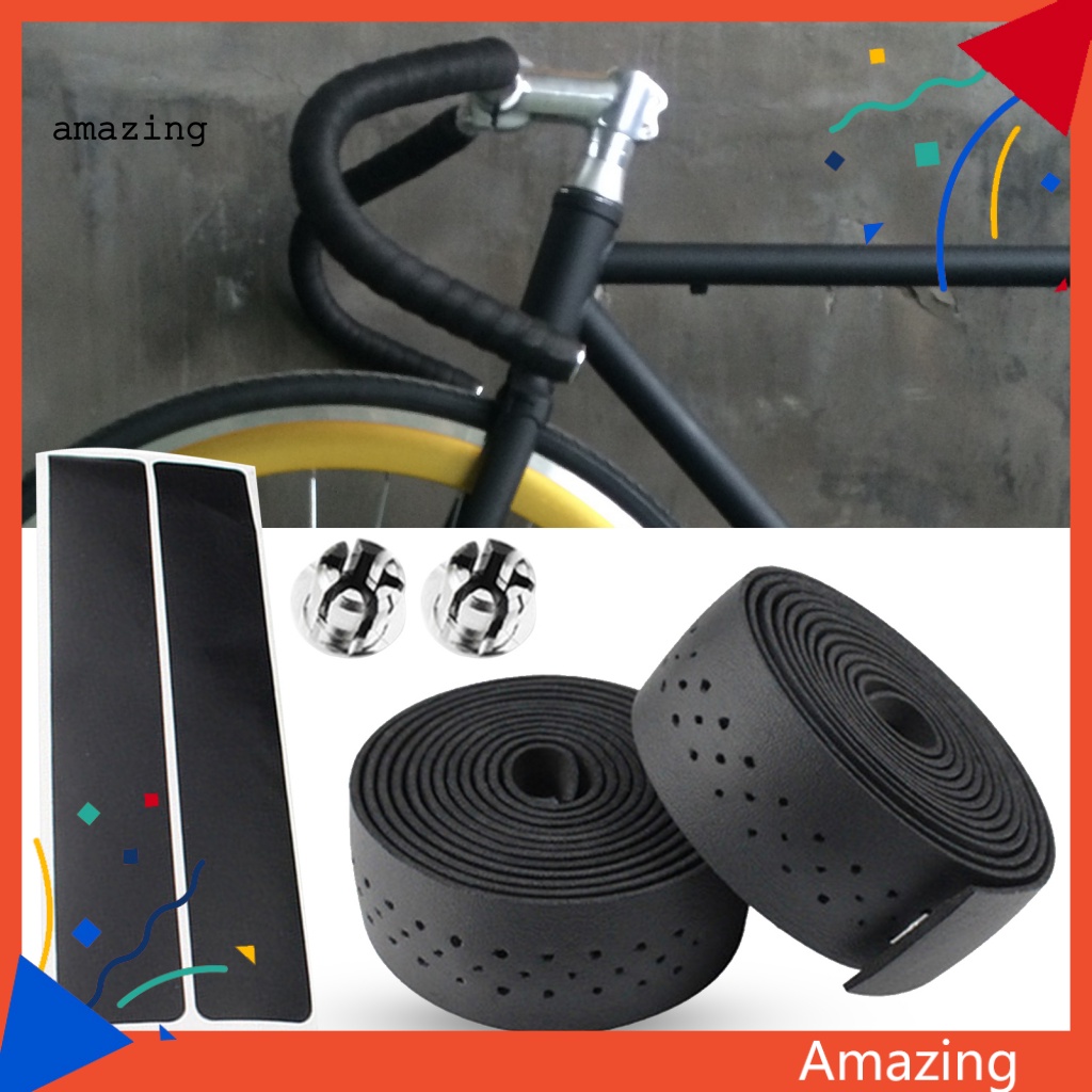 Bộ 2 Cuộn Băng Quấn Tay Cầm Xe Đạp Leo Núi Siêu Mỏng Mềm Mại