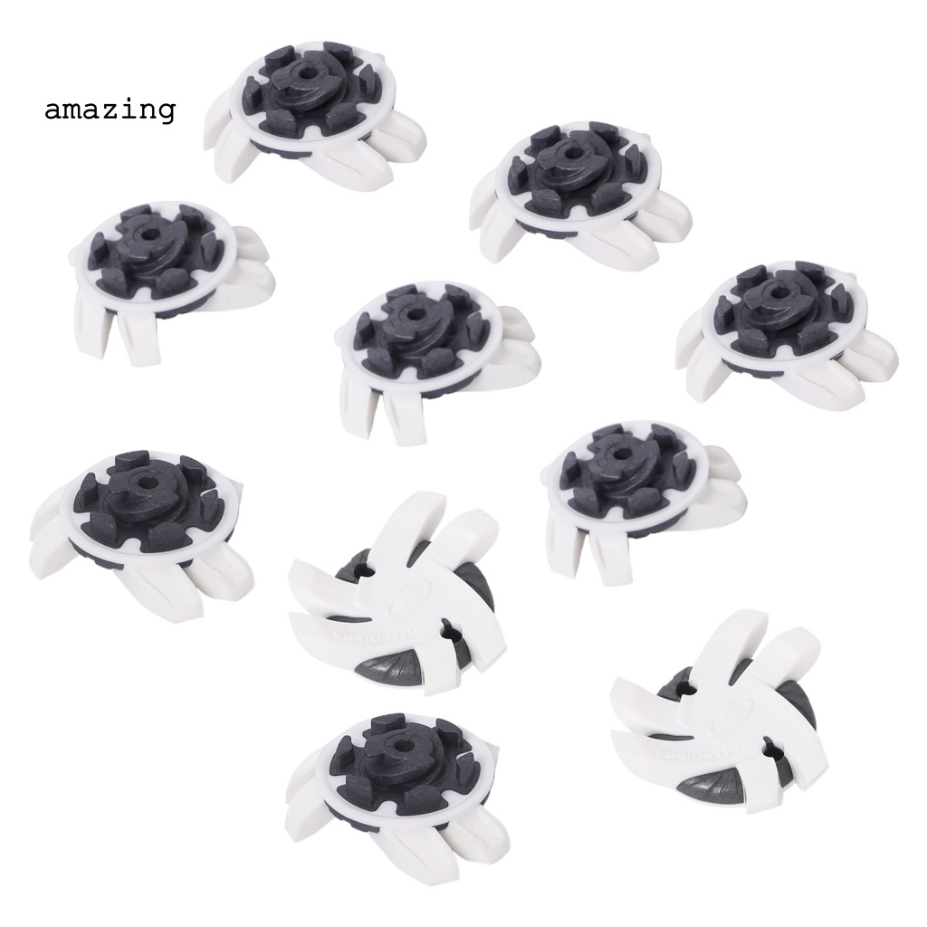 Bộ 10 Đinh Gắn Đế Giày Đánh Golf Mềm Mại Độ Cứng Cao