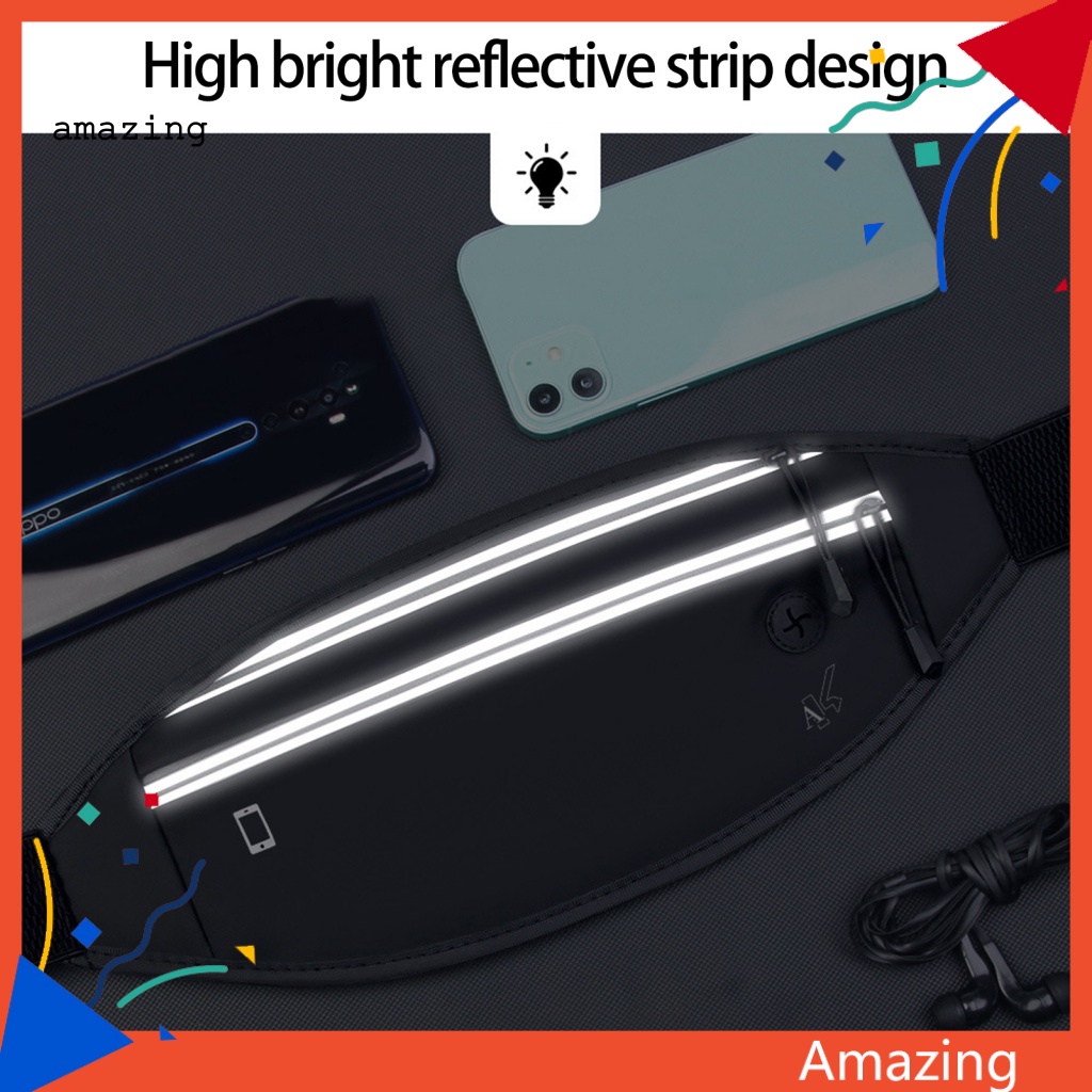 Túi Đeo Hông Đựng Tai Nghe Gọn Nhẹ Chống Mòn Tiện Dụng Khi Chạy Bộ