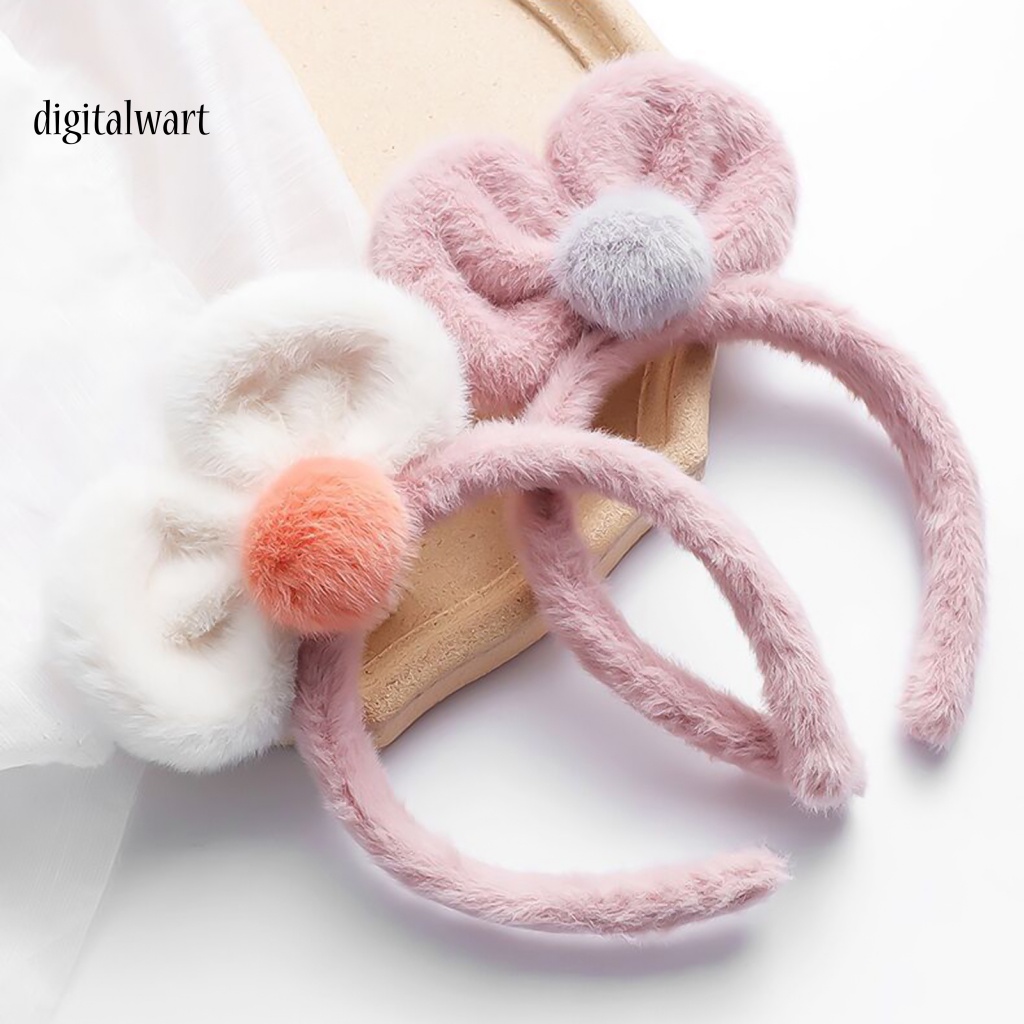 Kỹ Thuật Số| Băng Đô Nhung Mềm Mại Đính Nơ Đáng Yêu Cho Nữ