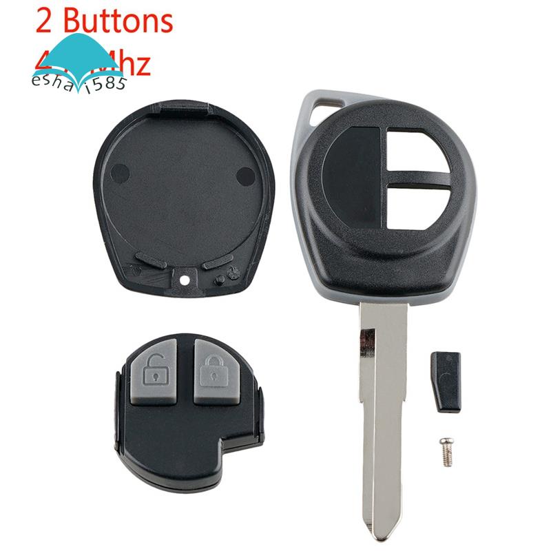 Chìa Khóa Điều Khiển Từ Xa Thông Minh 2 Nút Cho Xe Hơi Suzuki Swift Sx4 Alto Jimny Vitara Ignis Splash 2007-2013 433Mhz