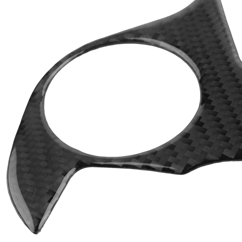 Cho Alfa Romeo Giulia Stelvio 2017-2019 Bảng điều khiển sang số bằng sợi Carbon Các nút đa phương tiện Khung trang trí nhãn dán