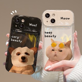 Ốp Điện Thoại Chống Sốc Hình Cún Đeo Khẩu Trang Dễ Thương Cho Iphone 11 Pro Max 12 13 14 Pro Max 7 8 Plus SE2020 XR XS Max XS Plus Max