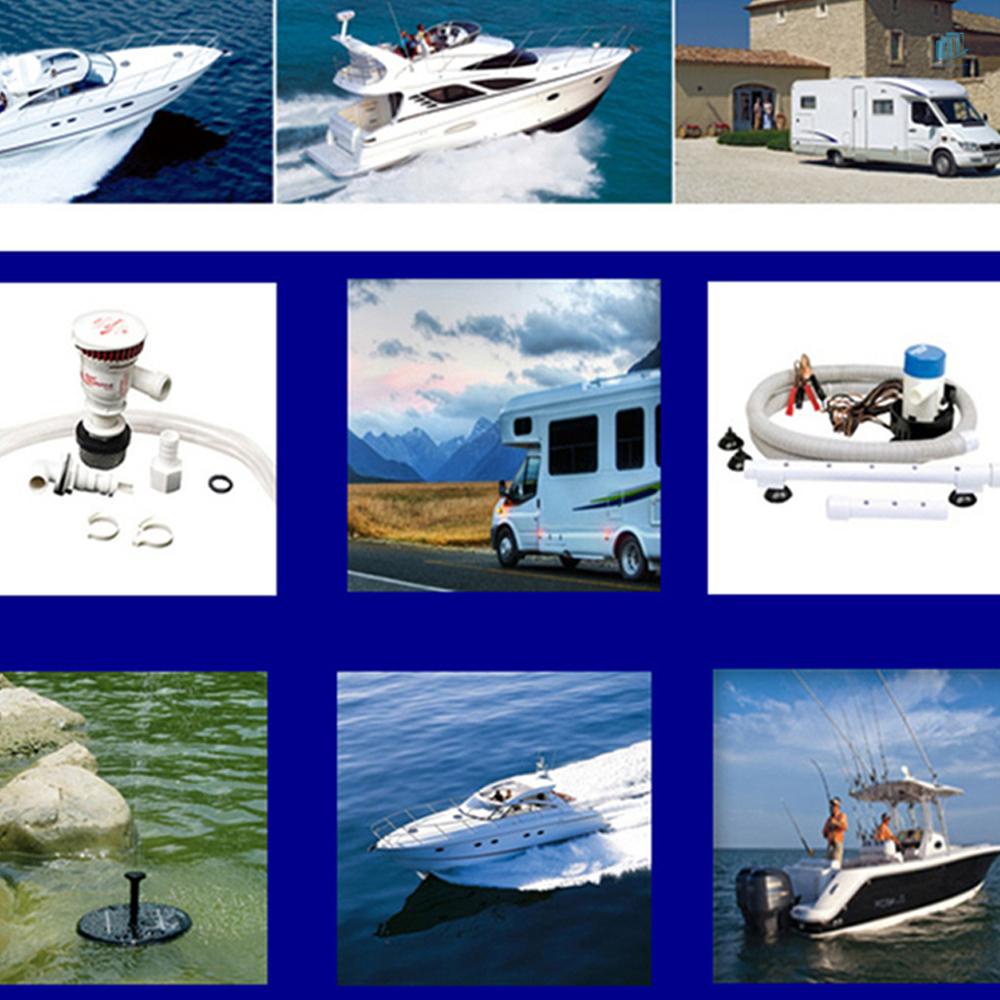 Máy Bơm Nước Tự Động DC12V / 24V 600 / 750 / 1100GPH