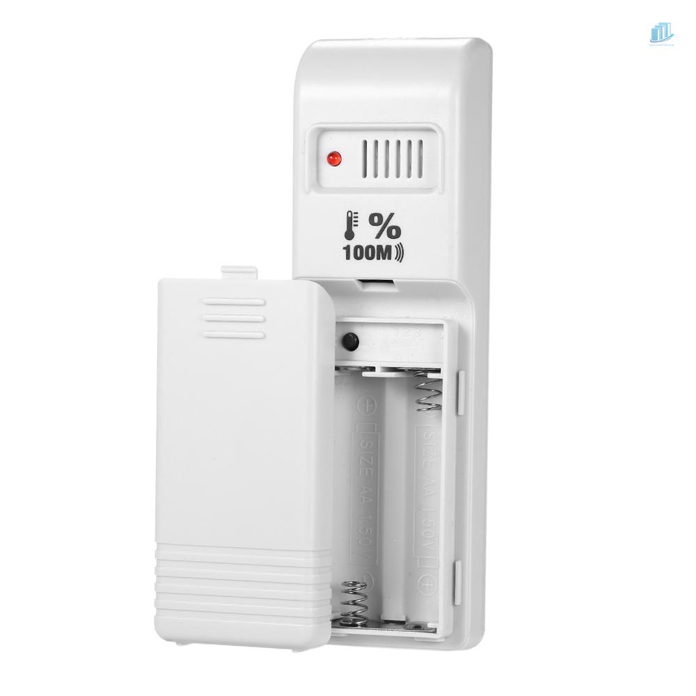 Đồng Hồ Kỹ Thuật Số Không Dây Cho Đo Nhiệt Độ Trong Nhà / Ngoài Trời °C/°F Đồng Hồ Đo Nhiệt Độ Và Độ Ẩm Max Min Chuyên Dụng