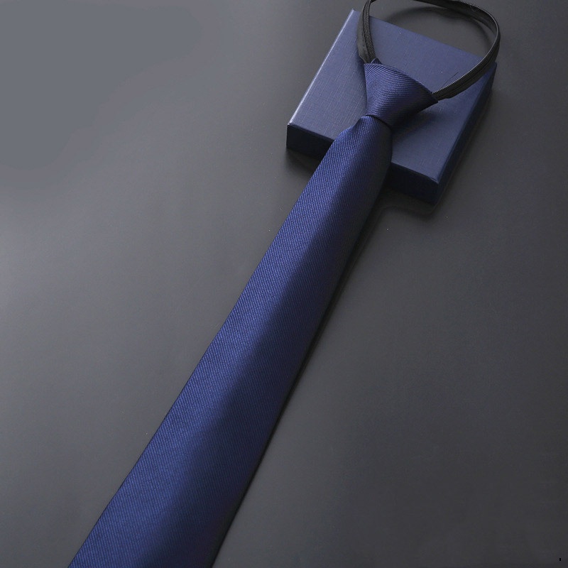 Cà Vạt Phối Khóa Kéo Thời Trang Công Sở Thanh Lịch Cho Nam