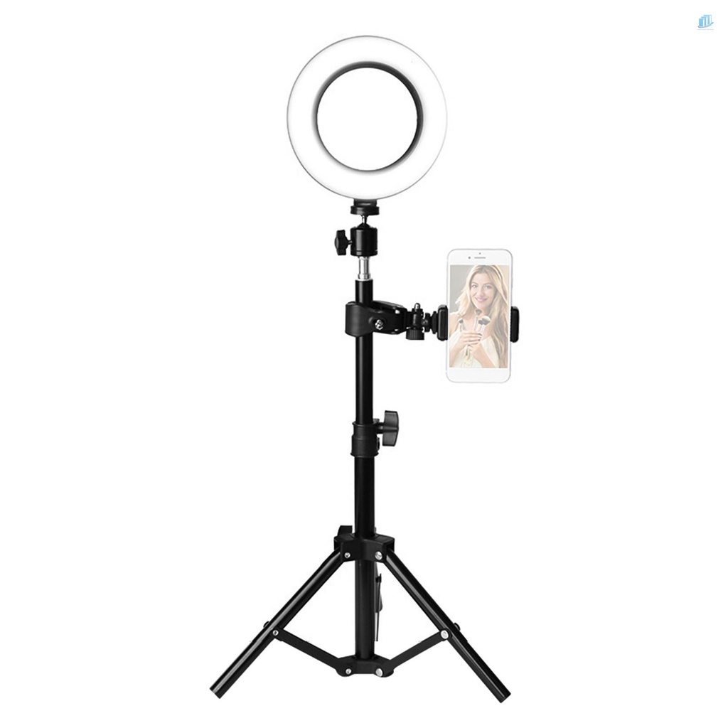Vòng Đèn LED Tròn Thông Minh 16cm 16cm Có Thể Gập Lại Kèm Giá Đỡ 160cm Hỗ Trợ Quay Video / Trang Điểm / Live Stream YouTube°Chân Máy Ảnh Tripod Chuyên Dụng Chất Lượng
