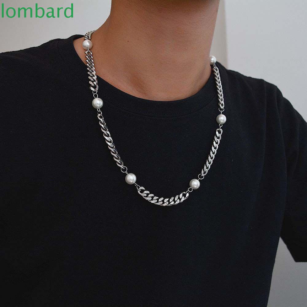 Vòng cổ Hợp Kim Dày Phong Cách Hip Hop Âu Mỹ Cá Tính Cho Nam