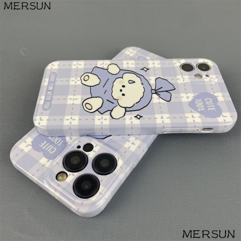 Ốp Lưng Hình Gấu Đáng Yêu Cho iPhone13Pro xsmax11xr12 14Pro