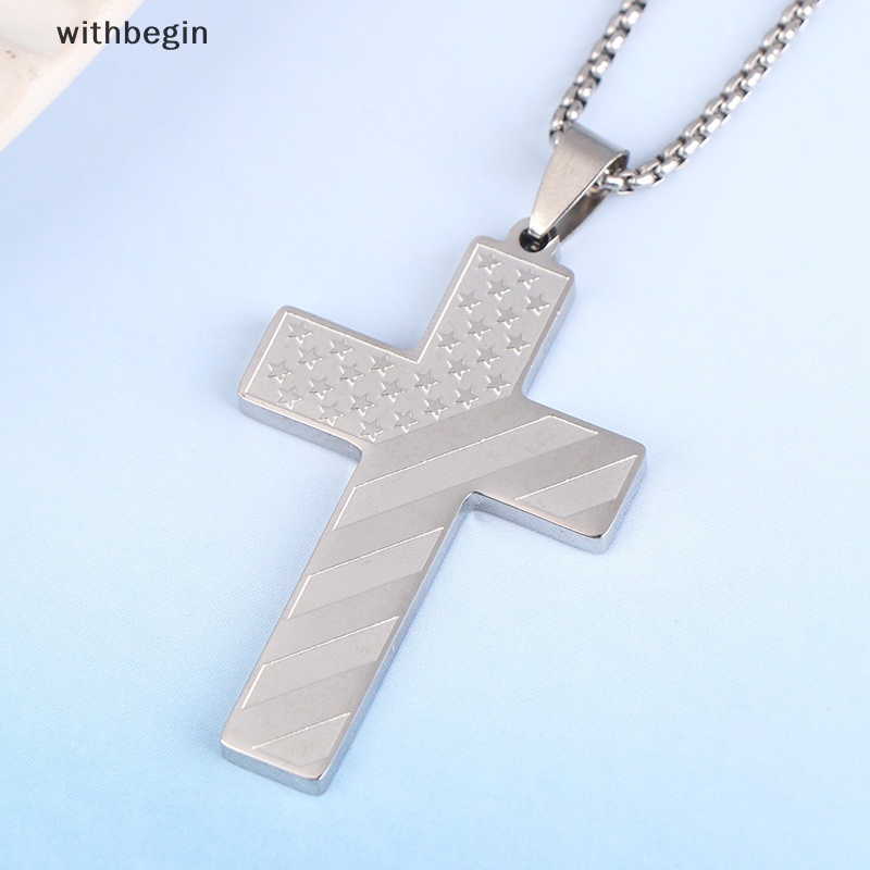 Vòng cổ Bằng Thép Không Gỉ Mặt Thánh Giá Độc Đáo