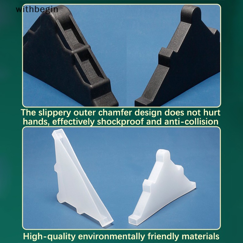 Bộ 10 Miếng Bọc Góc Kính Cường Lực Bằng Acrylic Chống Va Chạm